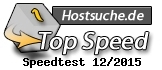 Hostsuche.de: 12/15 - Top Speed