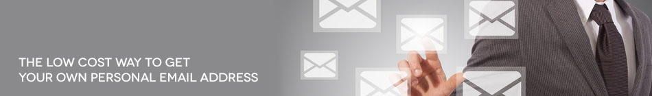 Der günstige Weg zu Ihrer persönlichen E-Mail-Adresse