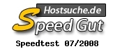 Hostsuche.de: 07/08 - Speed Gut