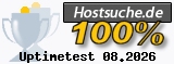 Hostsuche.de: 100% Erreichbarkeit