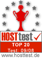 Hosttest - Top 20