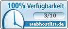 Webhostlist: 100% Erreichbarkeit