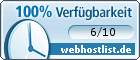Webhostlist: 100% Erreichbarkeit