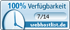 Webhostlist: 100% Erreichbarkeit